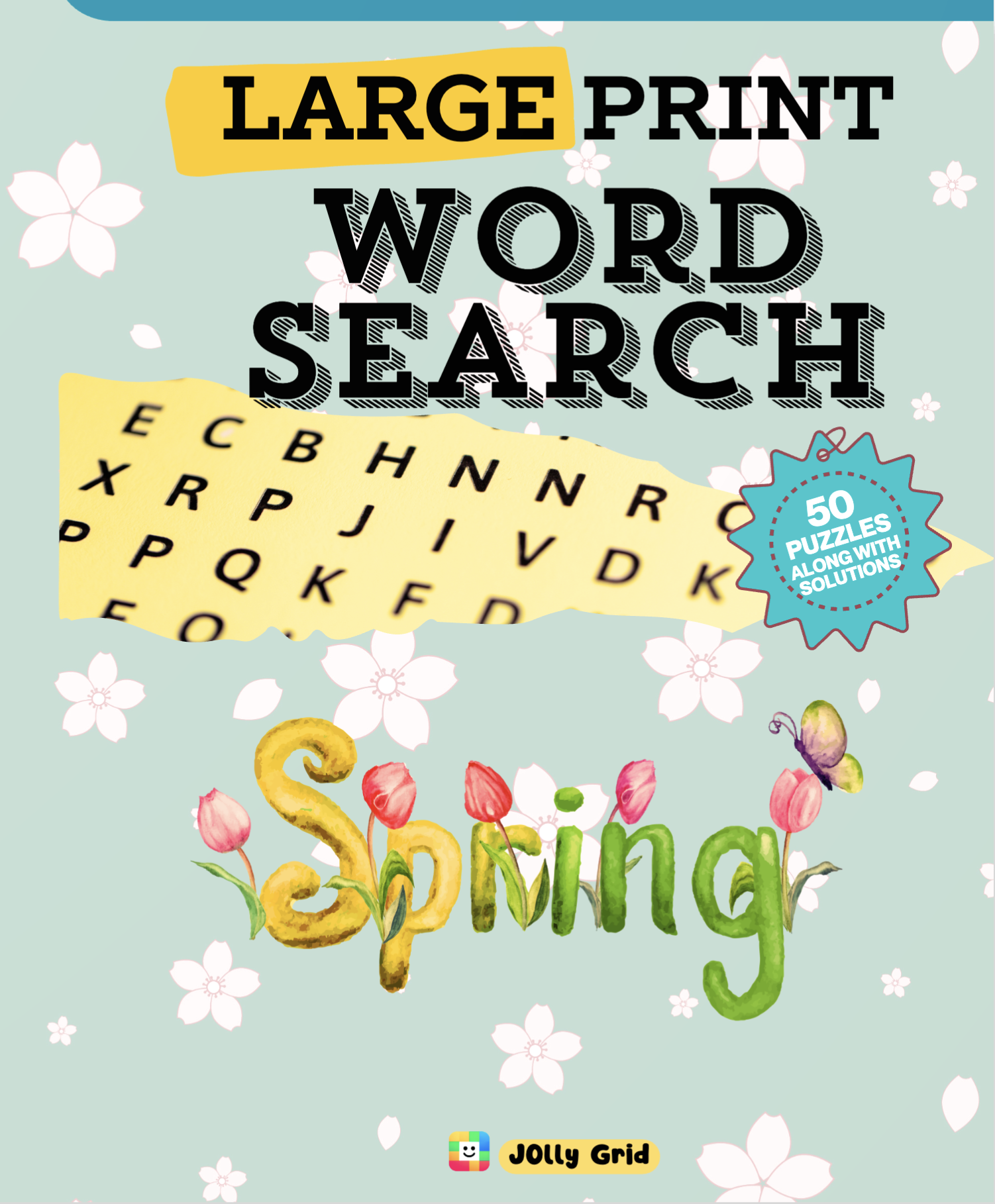 Spring Word Search Book