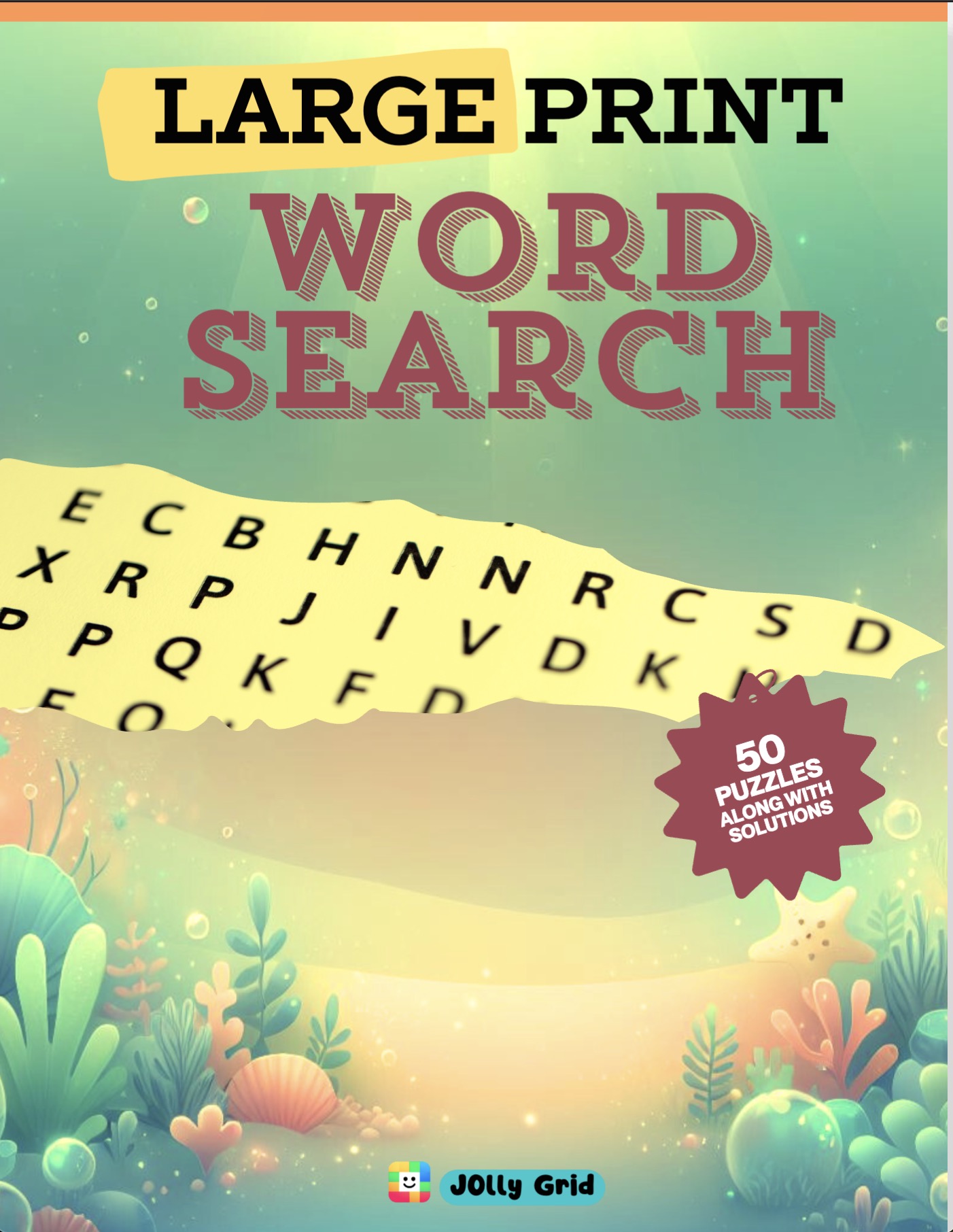 Under The Sea Word Search Book