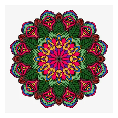 Mandala Colorful Design