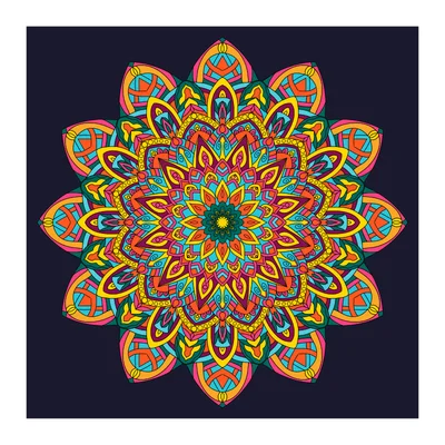 Colorful Mandala Design